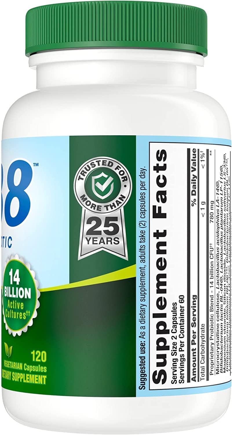 Nutrition Now Pb8 Acidophilus Vegetarn 120 Vcap