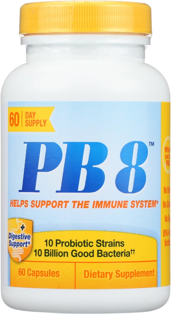 Nutrition Now Acidophilus & Digestion - PB 8 Immune System Support 60 capsules (a) - 2pc